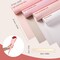 36 Sheets Double Sided Flower Wrapping Paper Floral Bouquet Paper Waterproof Florist Packaging Paper with Satin Ribbon and Gold Border for Graduation Wedding Mothers Day Party(Pink Series)